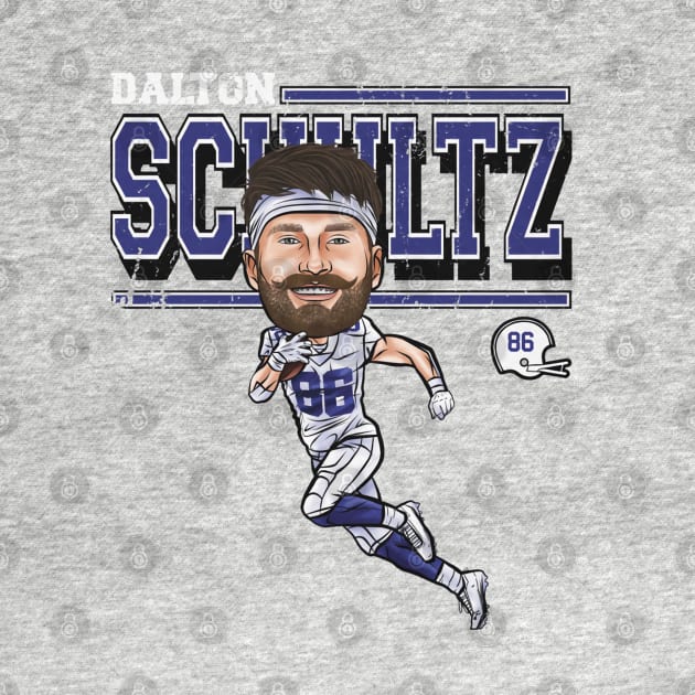 Dalton Schultz Dallas Cartoon by MASTER_SHAOLIN